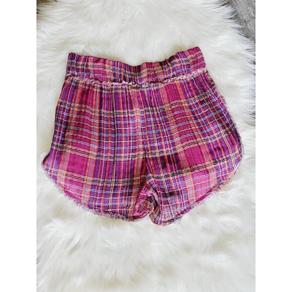 NWT Anthropologie Gingham Gauzy Comfy Shorts - Small - Picture 5 of 9